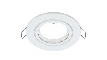 Ceiling lighting point fitting VEPA round adjustable white