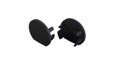 TEKKNI END CAP BOVL, black