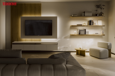 TEKKNI ORRE Set, black, frozen, 3 m