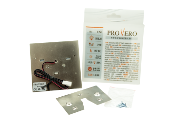 LED stair luminaire 12V MODESTO B. Warm, Satin