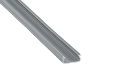 Profile TEKKNI+ type ORRE+ anodized silver, 2,02 m