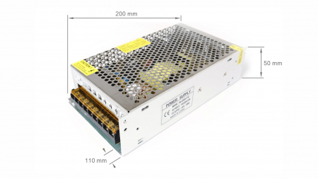 12V 250W IP20 20A enclosed power supply