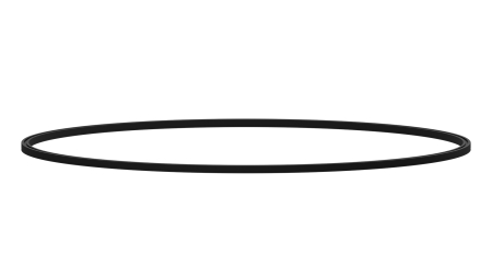LUMINES RING type FLEXA D=950 mm black lacq.
