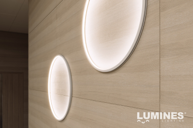 Lumines profile type FLEXA lacquered white, 1 m
