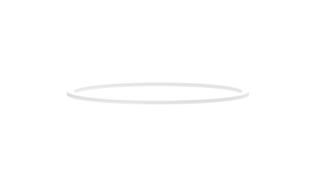 LUMINES RING type A D=600 mm white lacq.