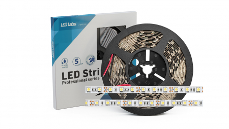 LED Strip PRO 3Y 12V 300 LED 5050 SMD 14.4W, Cold white IP65