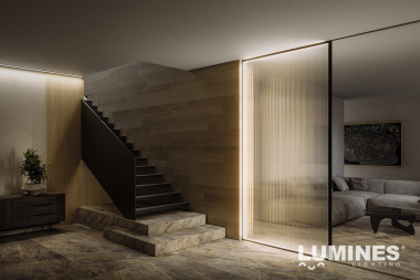 Lumines profile type SEI white lacquered, 1 m