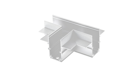LUMINES GENESIS Magnetic track recessed T connector white