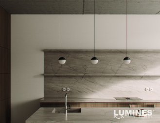 LUMINES GENESIS Magnetic light suspended GLOBE-S 10 W CCT