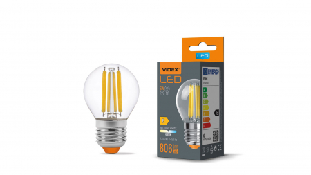 LED source E27 6W G45 Filament Neutral White