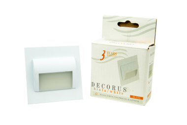 LED stair luminaire 12V DECORUS B. Cold, White