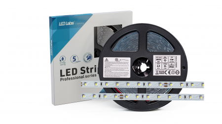 LED Strip PRO 3Y 24V 320 LED 2835 SMD 6.5W, Cold white 130lm/W