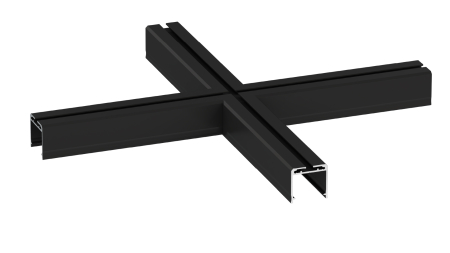 LUMINES connector DILEDA type X black lacq.