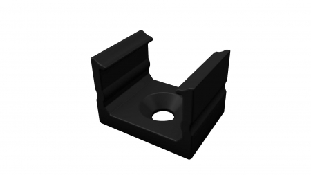 LUMINES Mounting clip D HIGH black