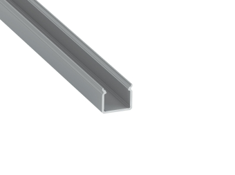 Lumines profile type SEI silver anodized 1 m