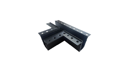 LUMINES GENESIS Magnetic track recessed trimless connector T black