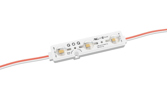 LED Module GOQ SAMSUNG 3xLED 150 degrees Warm white