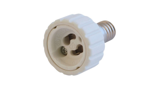 E14 to GU10 lamp adapter