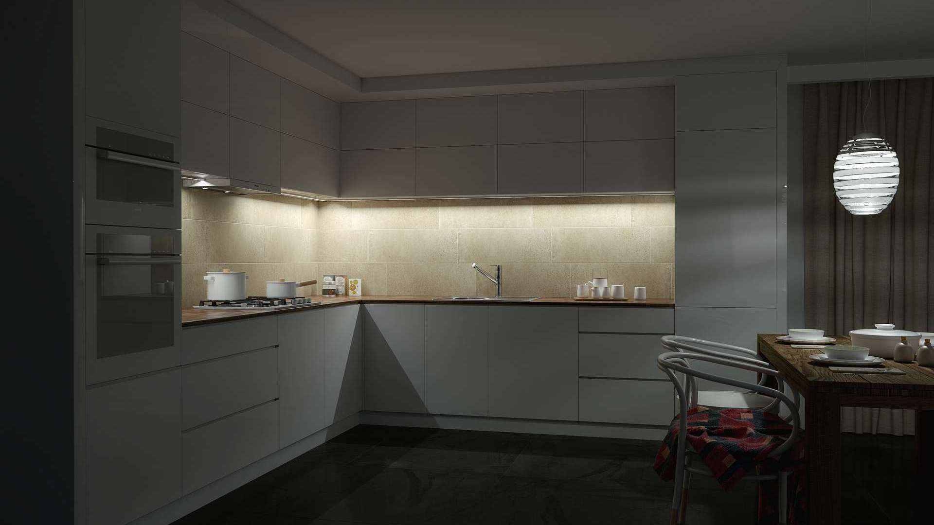 Lumines profile type Reto anodized inox, 1 m