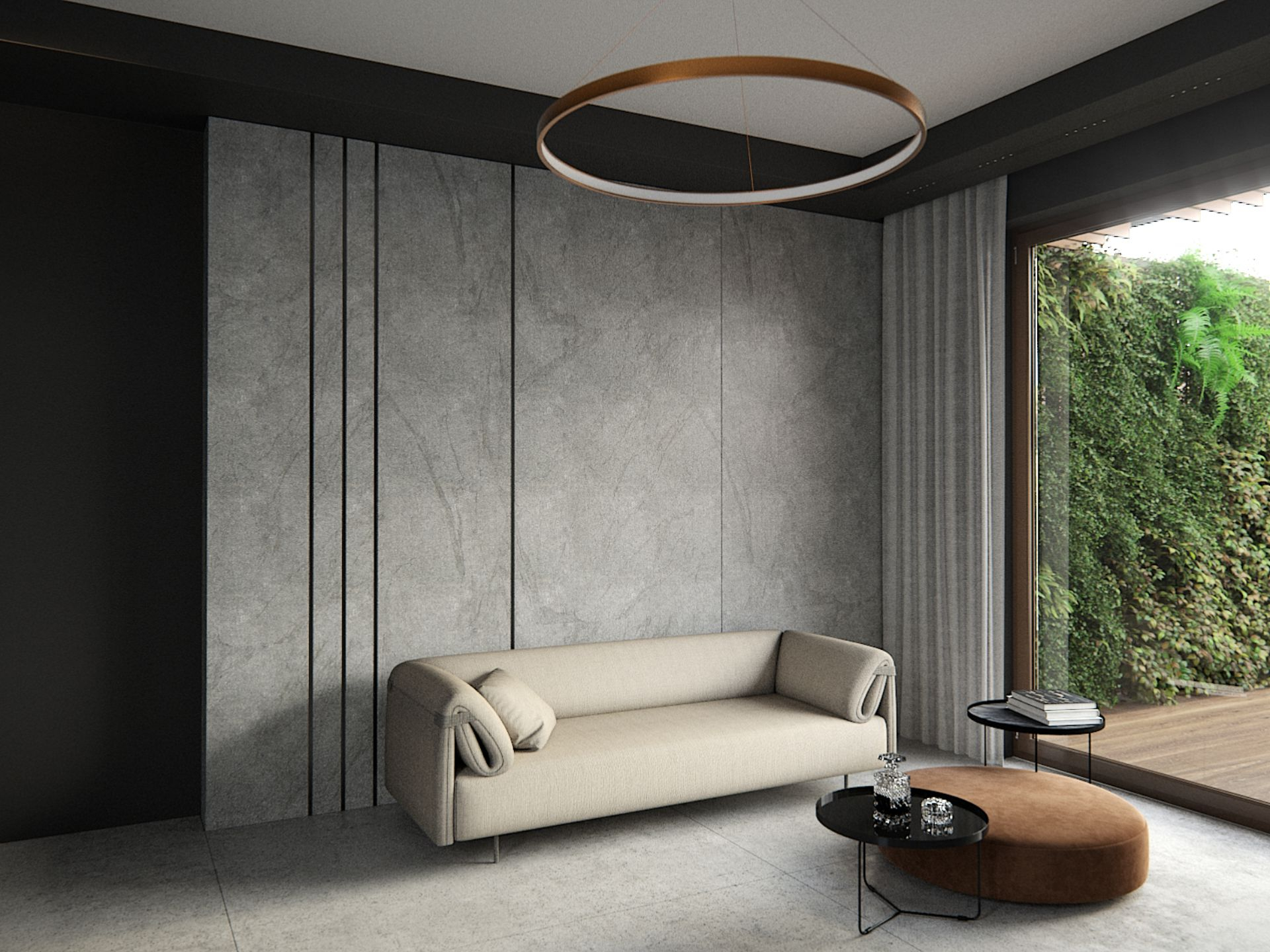 LUMINES SLIM cover PMMA black 3 m