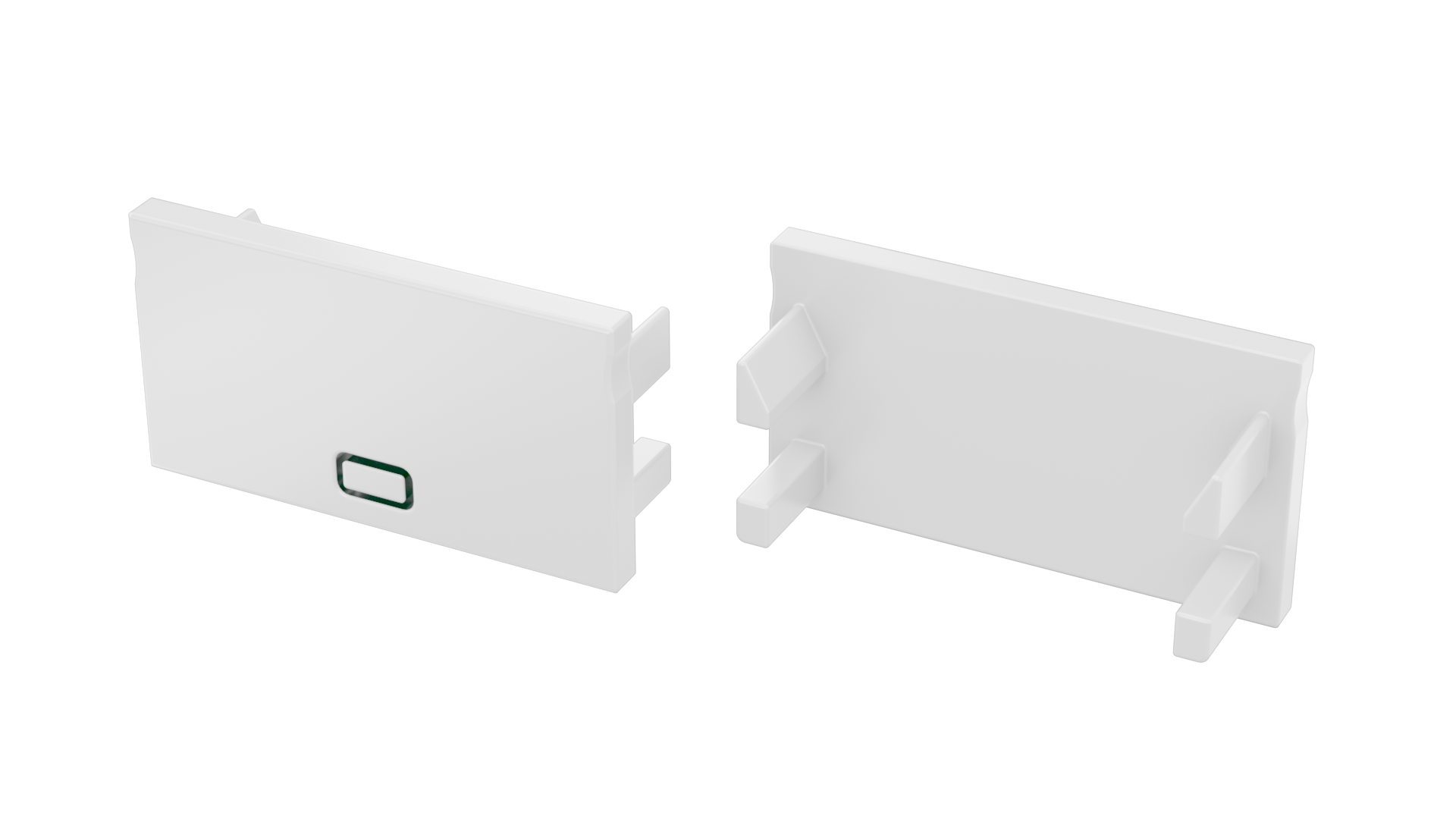 LUMINES End cap Plato 2in1 white