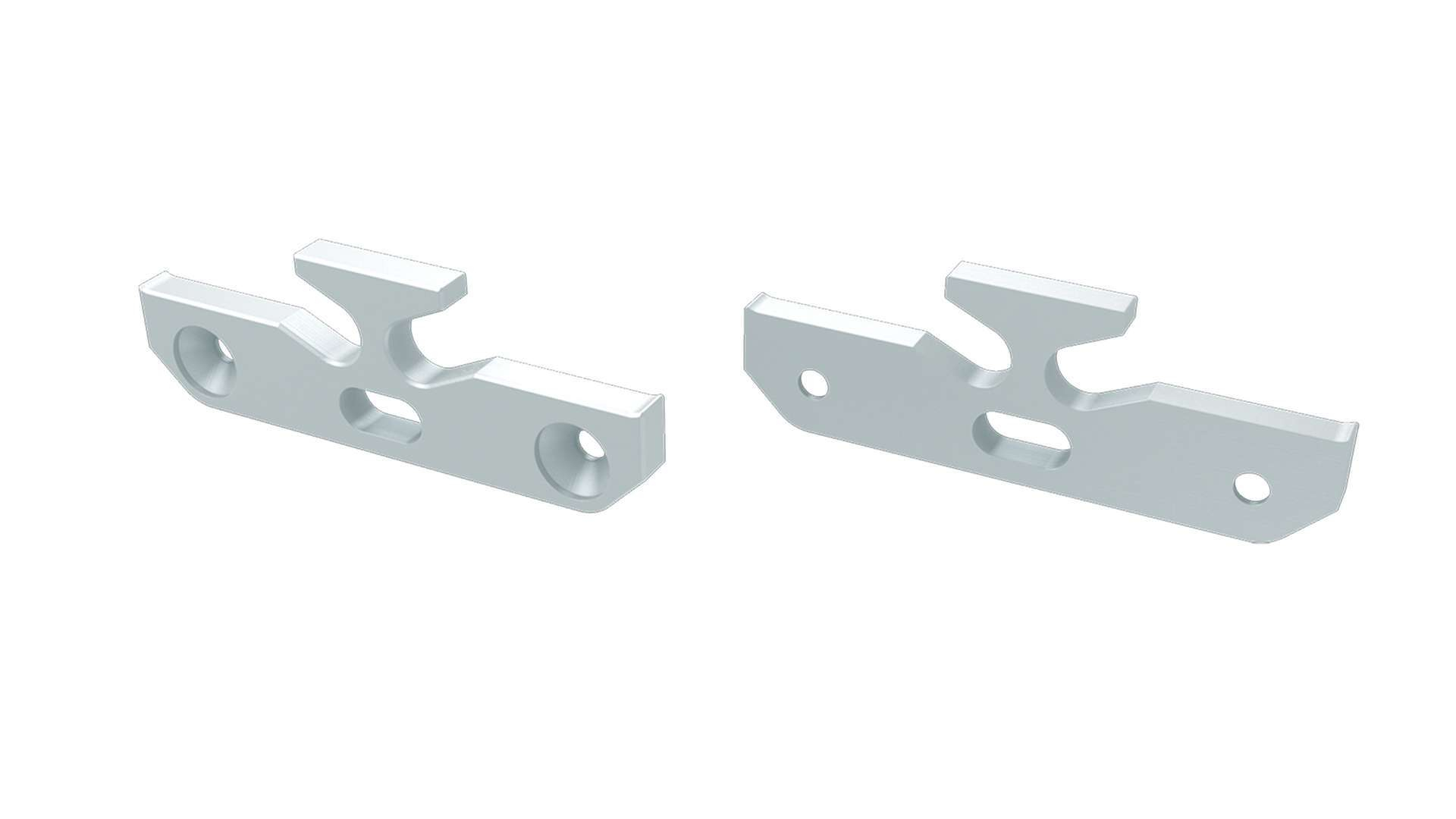 LUMINES ALU end cap TALIA M1 white with a hole