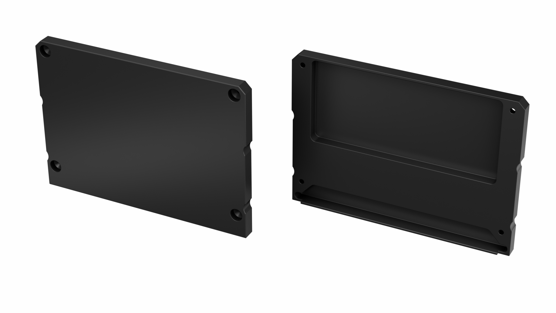 LUMINES ALU end cap LARGO M1+LARGO lacquered black