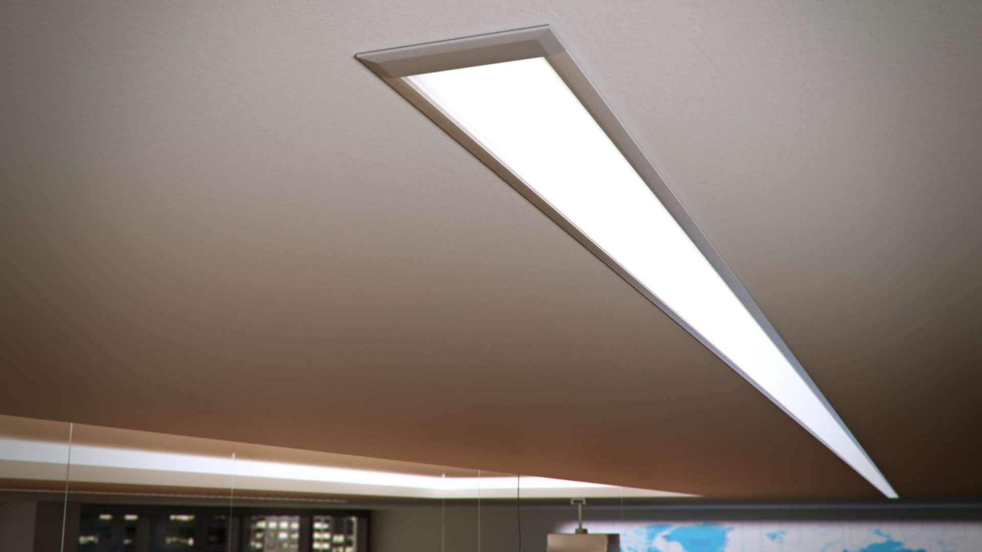 Lumines profile type INSO lackiert black, 1 m