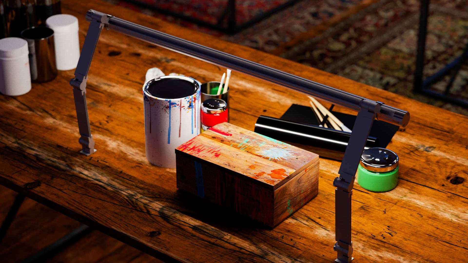 Lumines profile type Cosmo lacquered white, 3 m