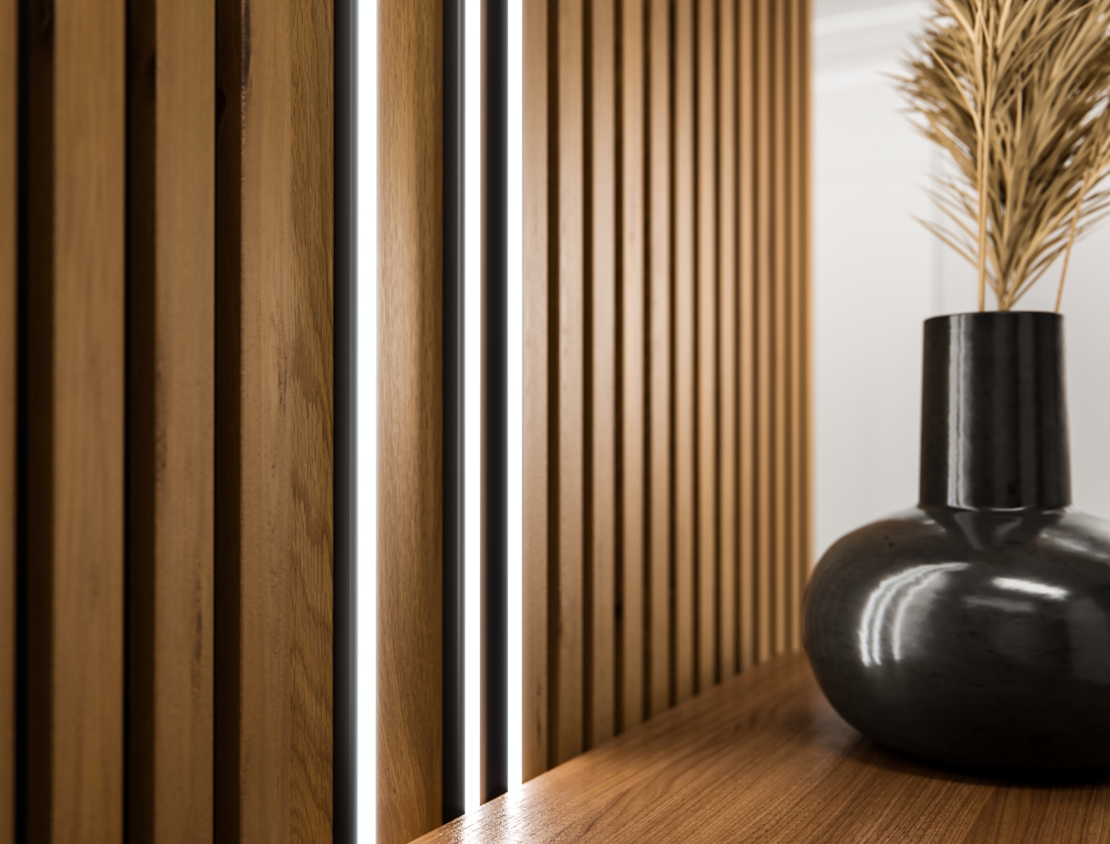 Lumines profile type Zati lacquered white, 3 m