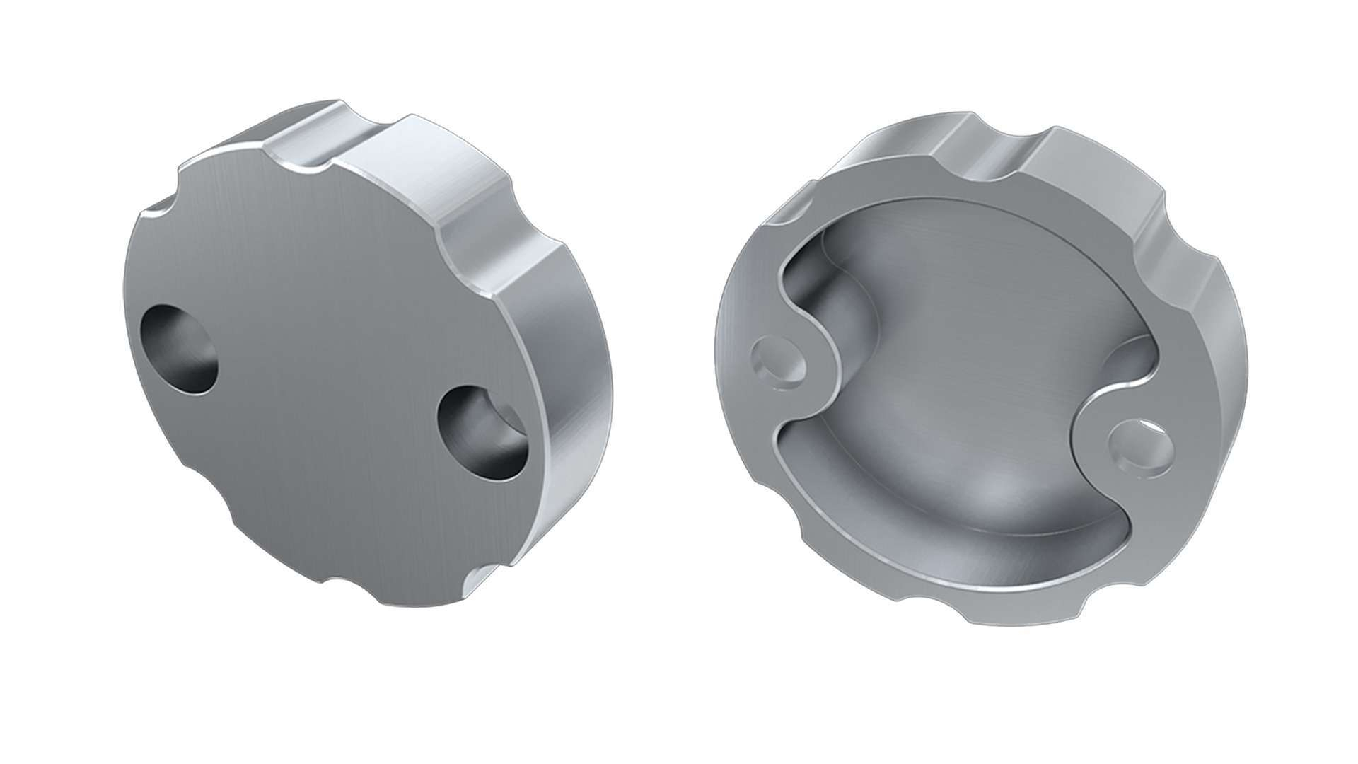 LUMINES ALU end cap COSMO silver