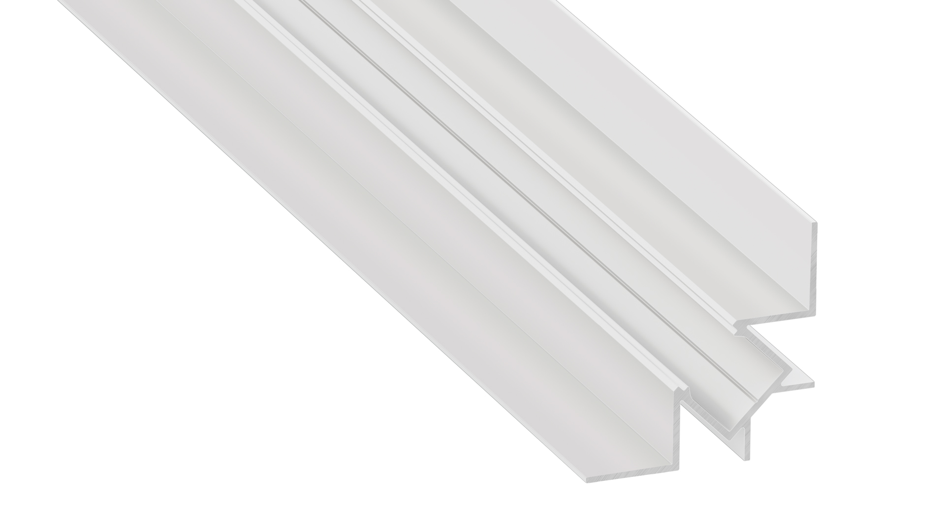 Profile LUMINES type Vigo white lacquered N/P 1 m