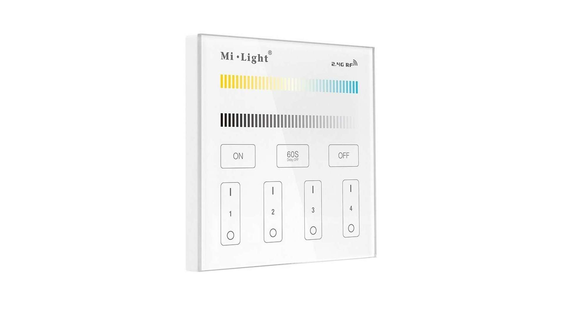 Mi-Light WALL PANEL 230V RF 2.4G 4 STR CCT