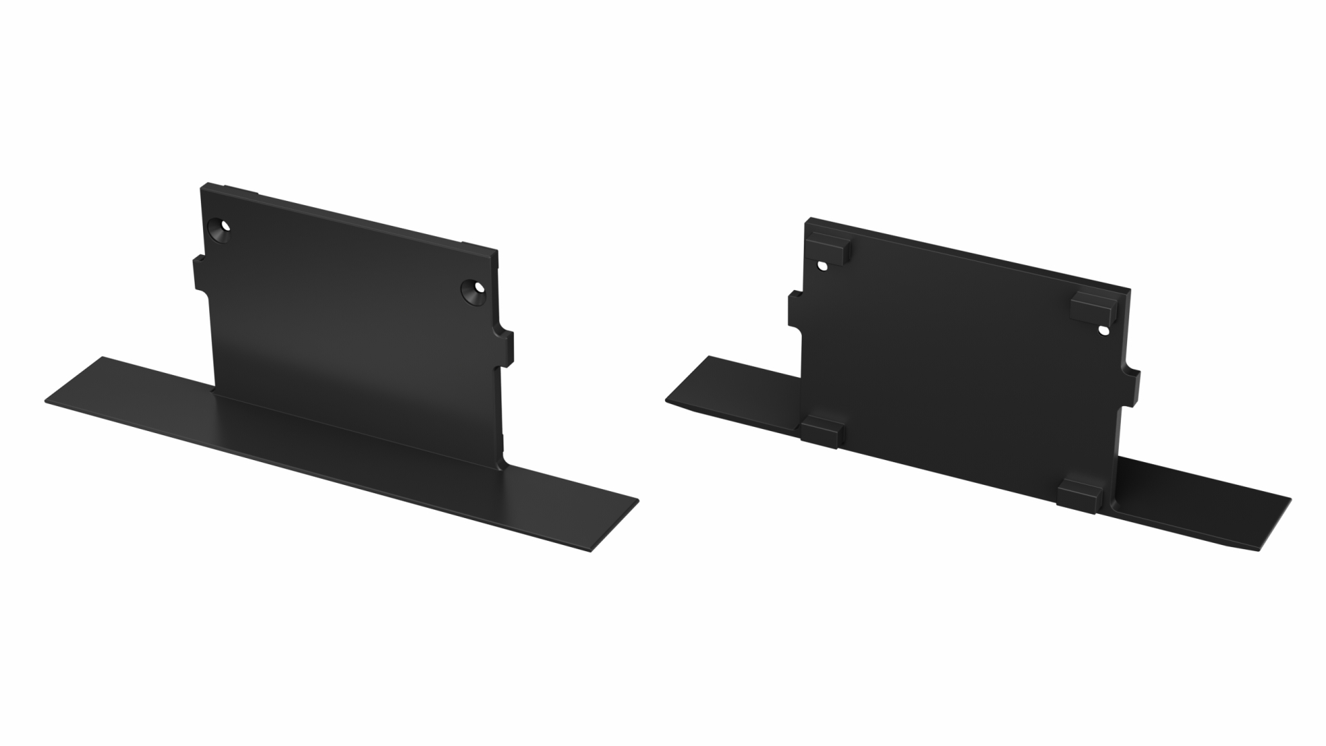 LUMINES ALU end cap TALIA M4 lacquered black full finish