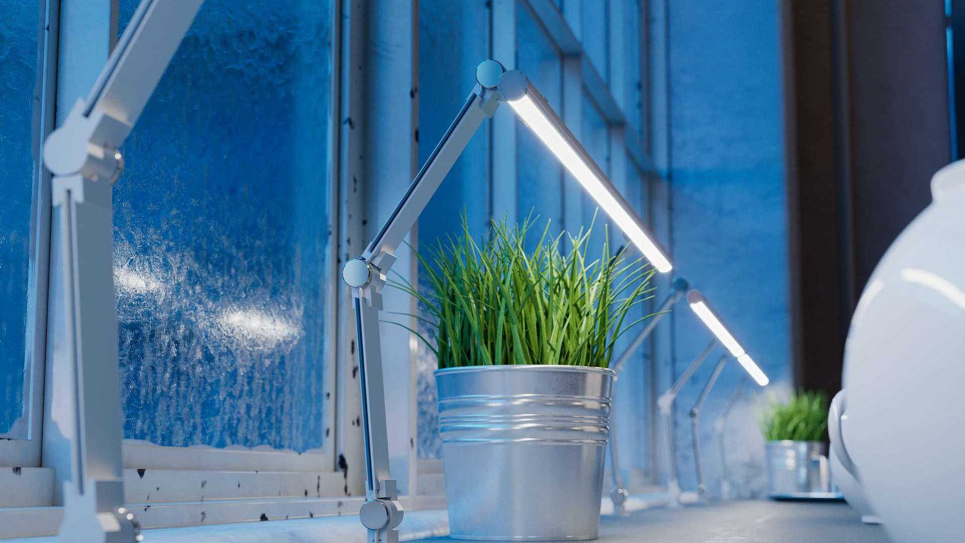 LUMINES SLIM cover PMMA transparent 2,02 m