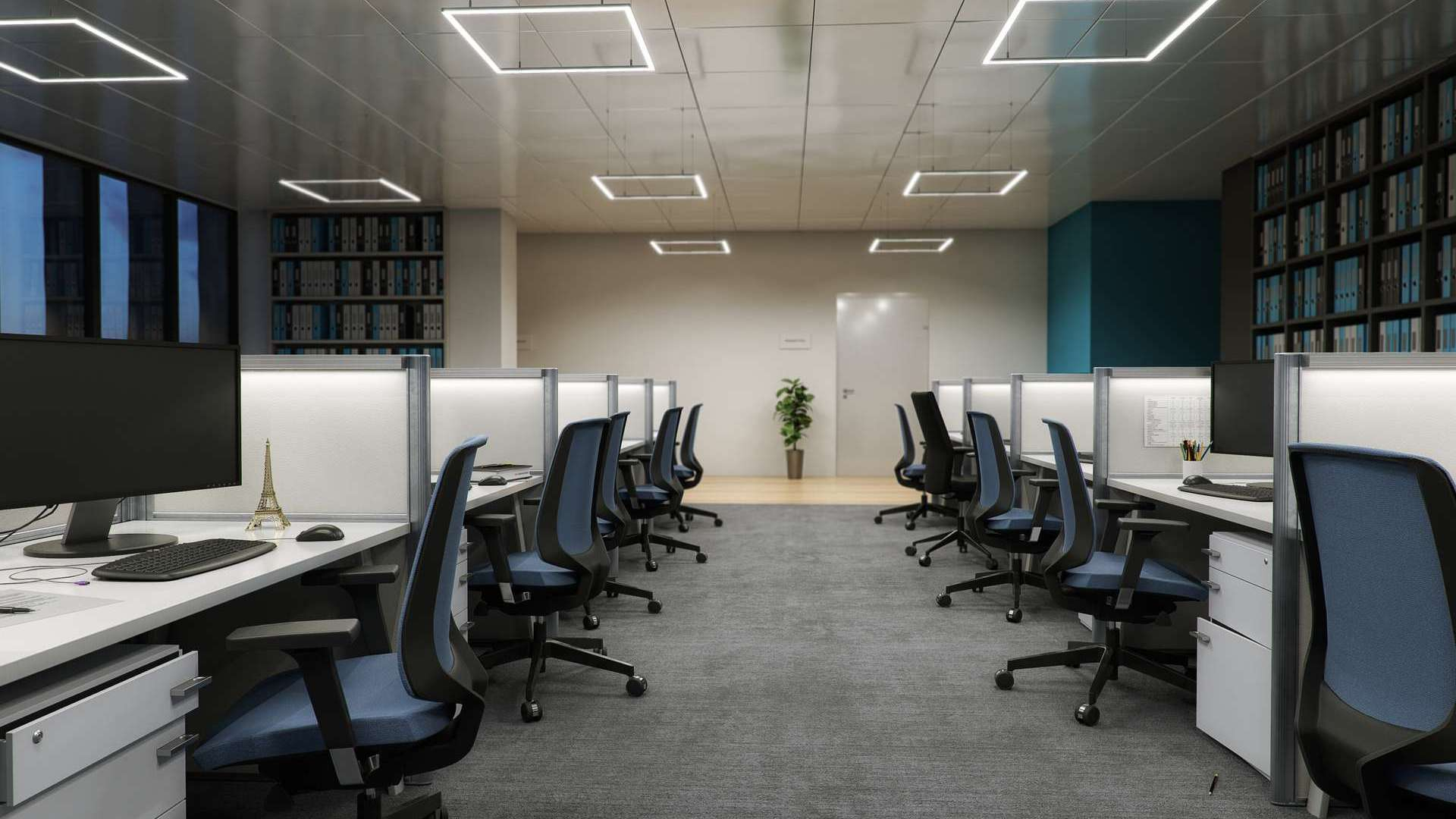 Lumines profile type Talia M1 lacquered black, 1 m