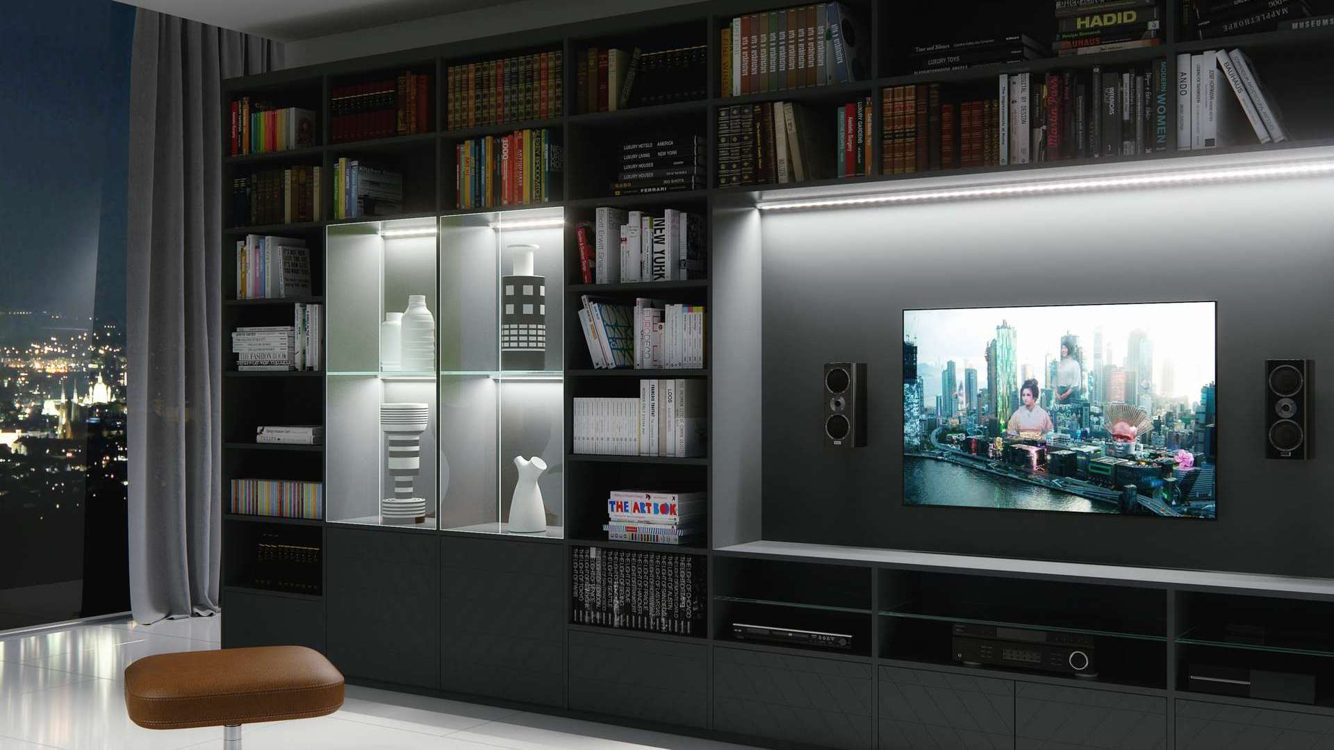 Lumines profile type Reto anodized inox, 1 m