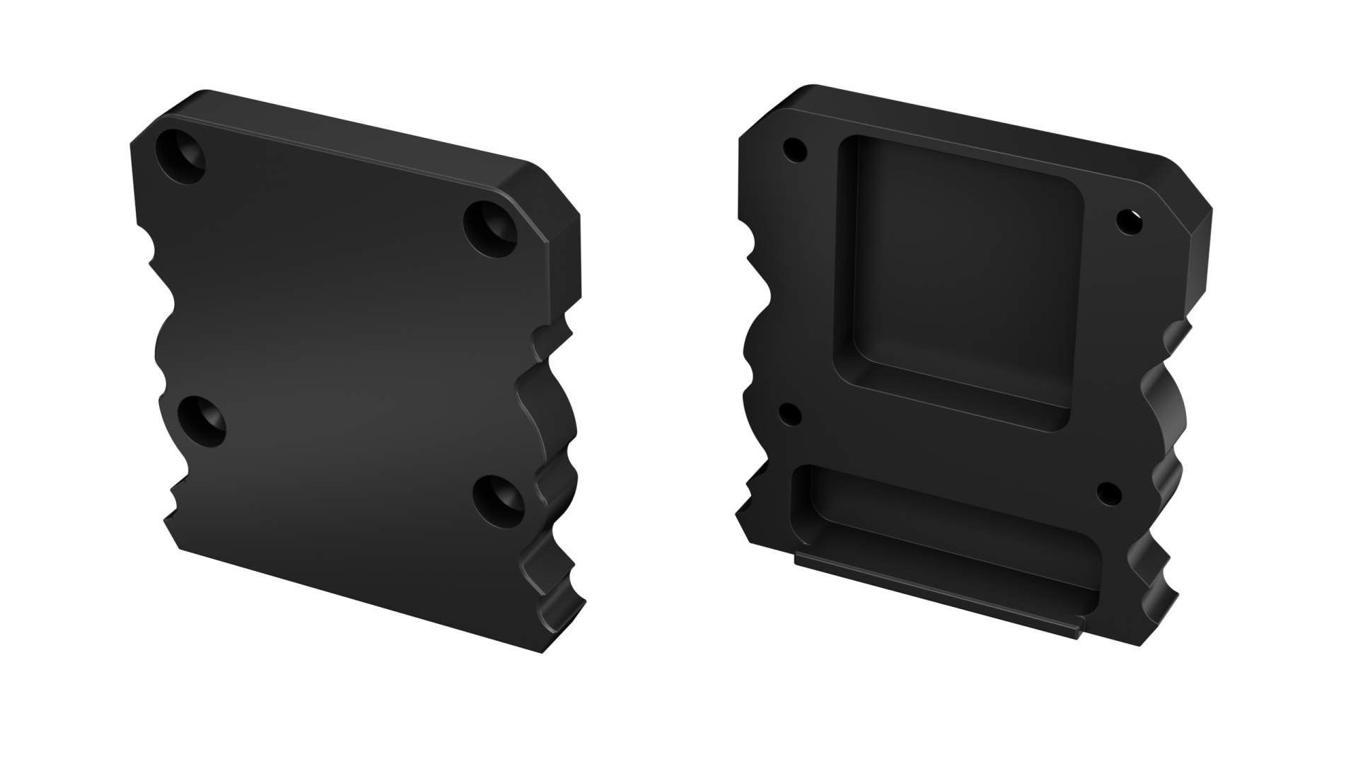 LUMINES ALU end cap TALIA M1+TALIA lacquered black