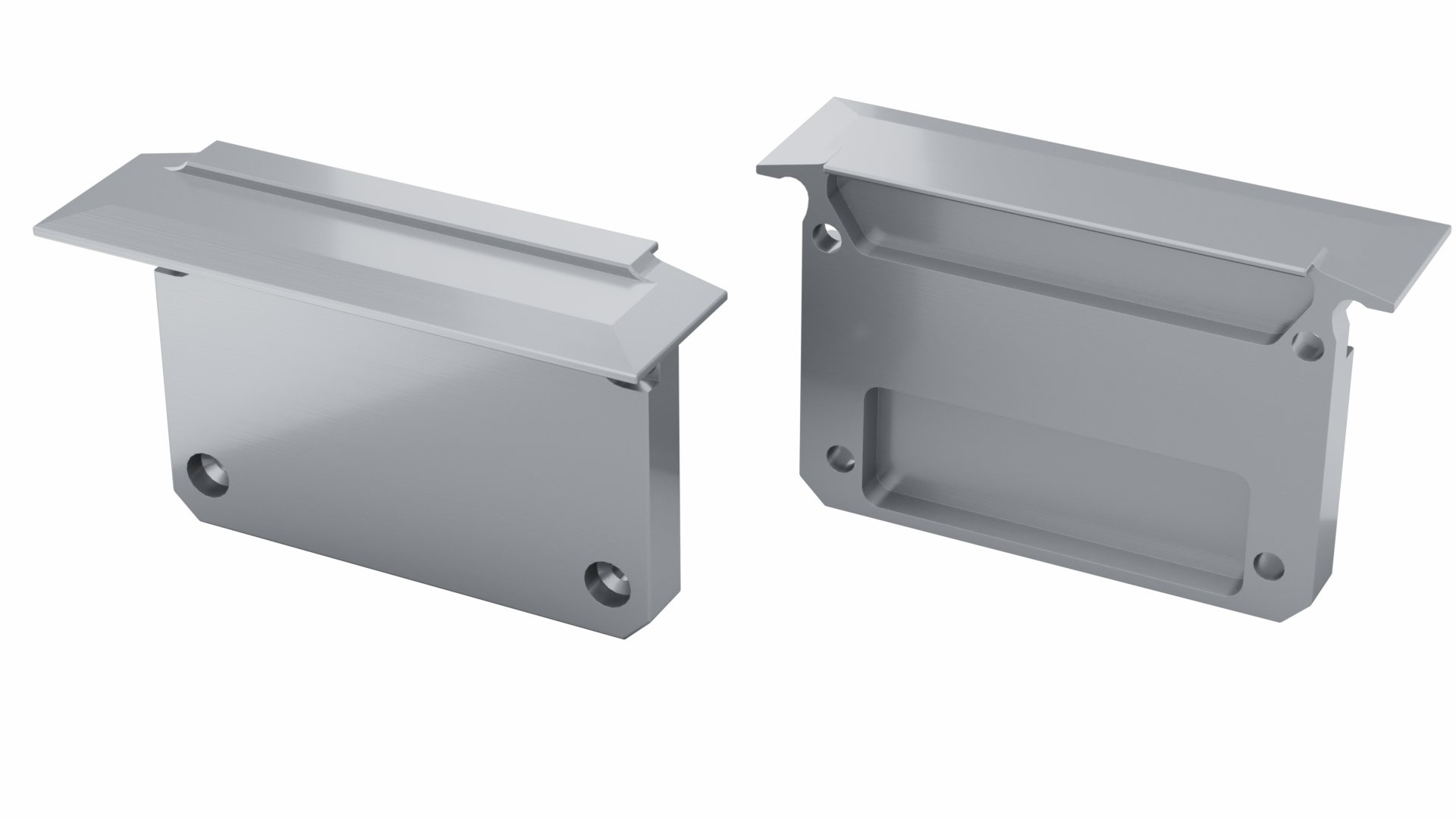 LUMINES ALU end cap INSO silver