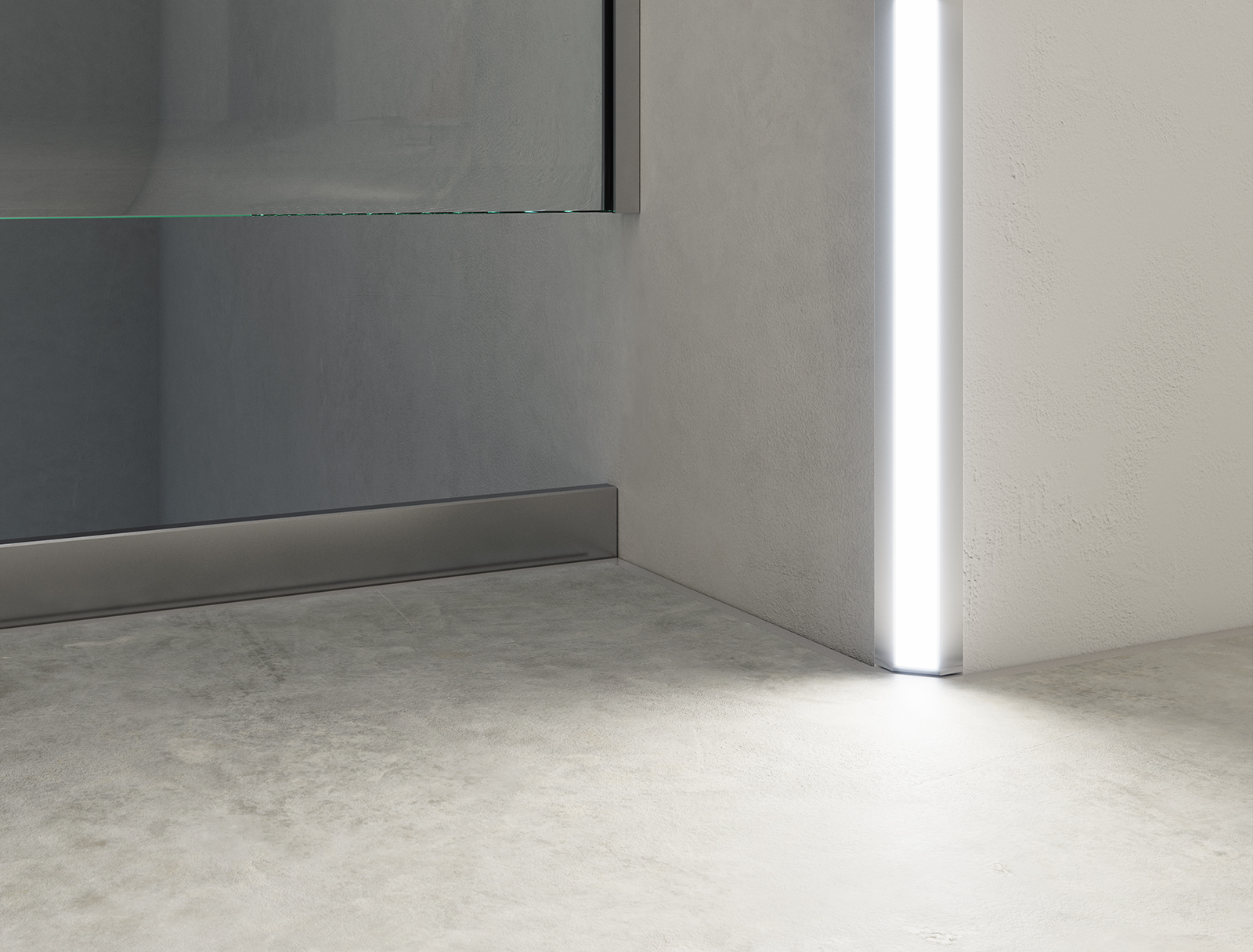 Profile LUMINES type Canto white lacquered N/P 1 m