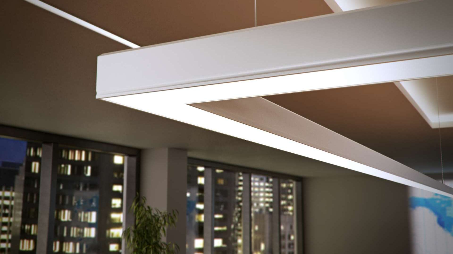 LUMINES WIDE cover PMMA milky 2,02 m