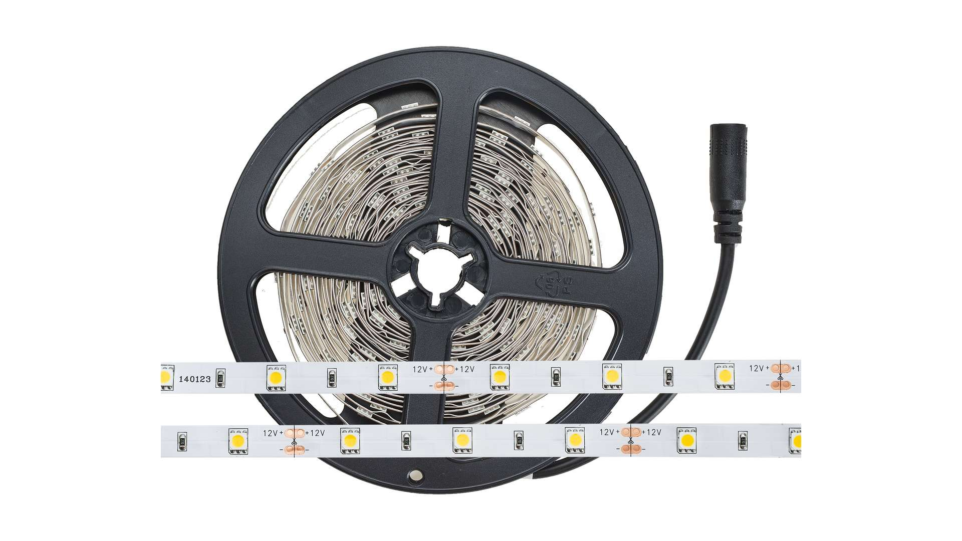 LED Strip 150 LED 30 LED/m 5050 SMD, Warm white IP65