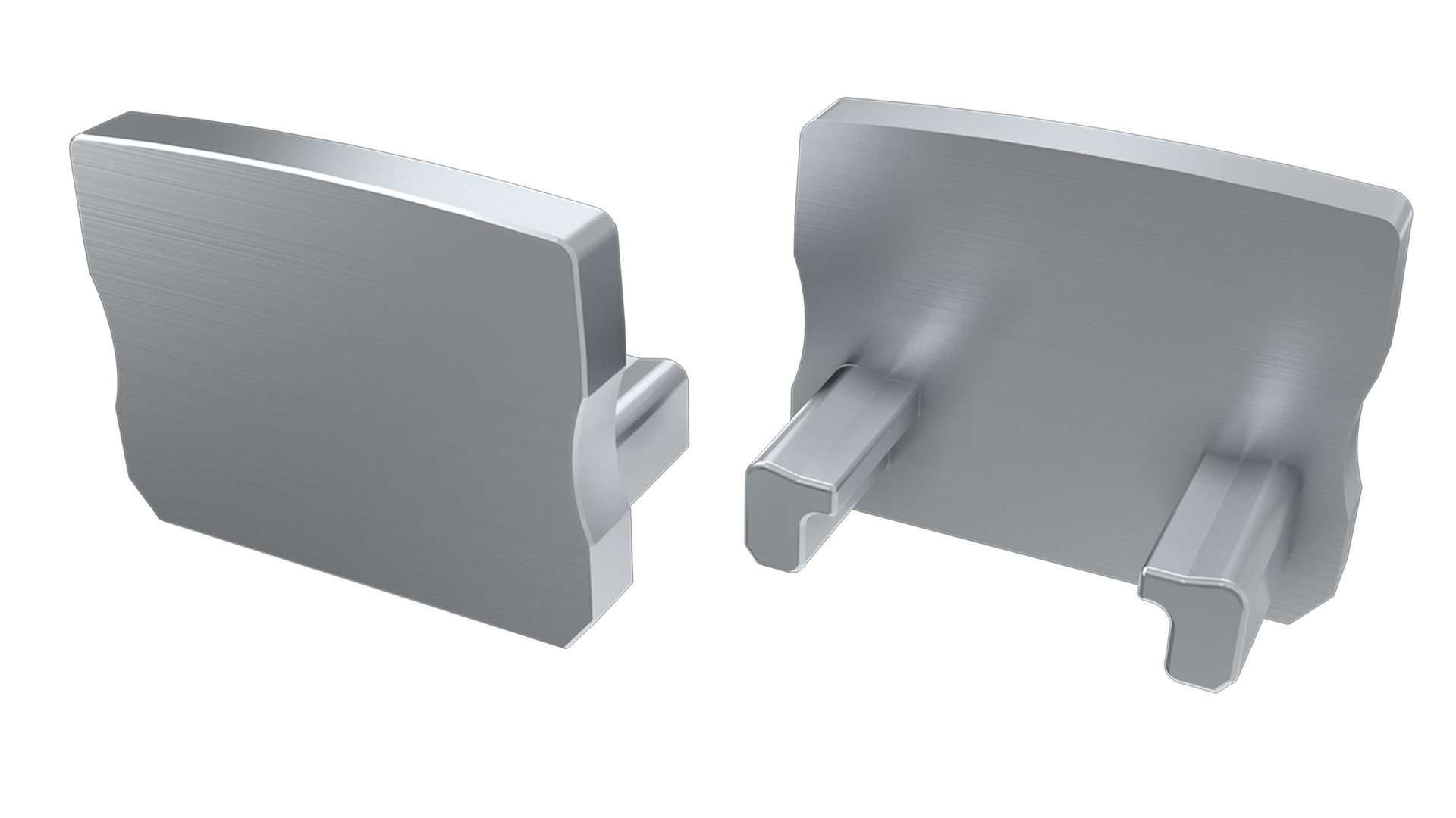 LUMINES End cap A HIGH gray