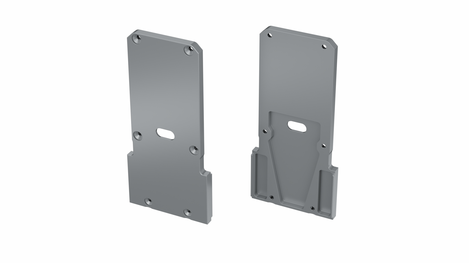 End Caps LUMINES DOPIO + TALIA M2 lacquered black