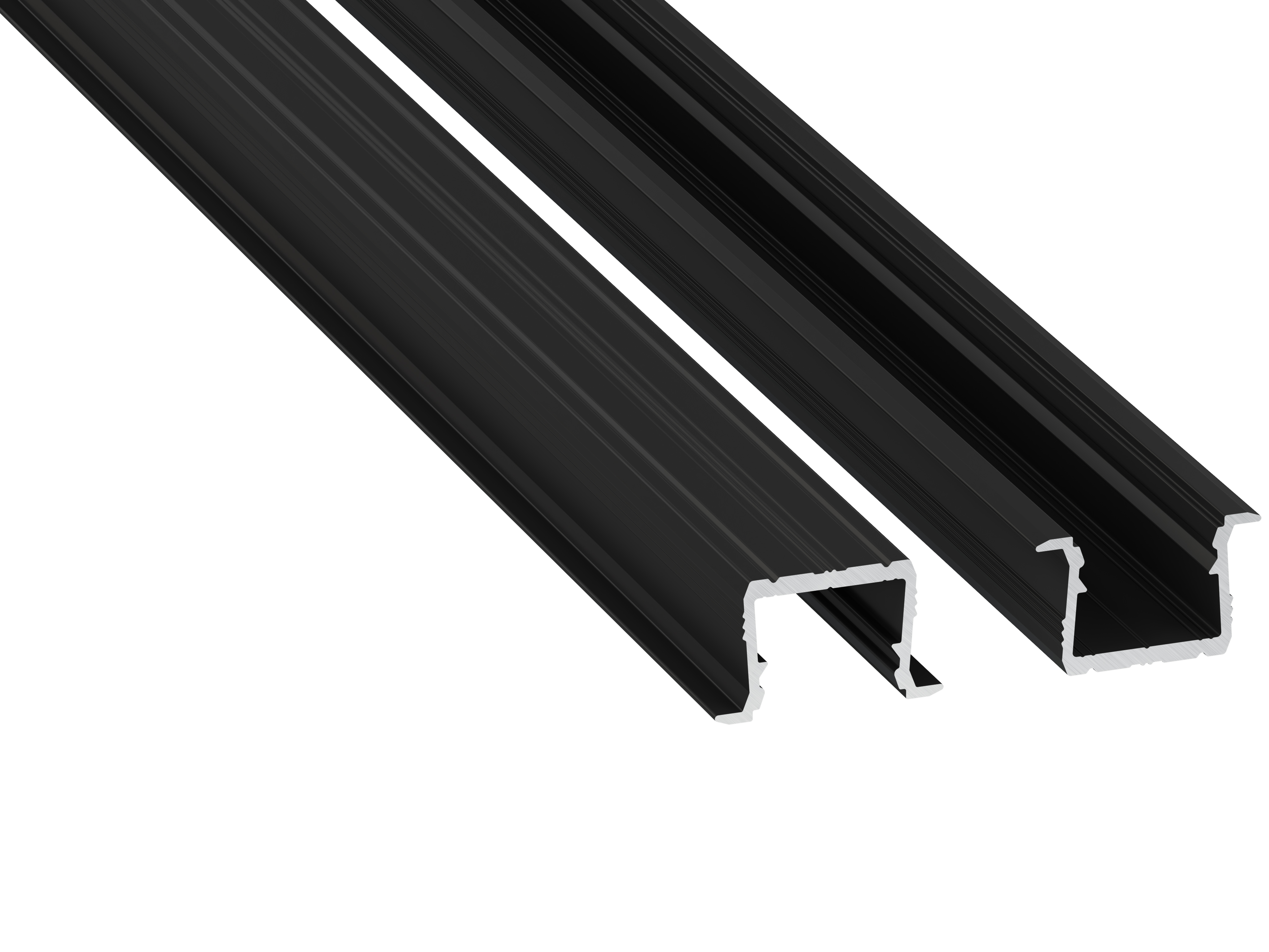 Profile LUMINES type axin black anodized 2,02 m