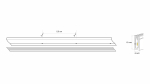 LED Neon Flex 3Y 6x12 126 LED/m 10,8W/m 24V Cold white
