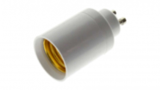 GU10 to E27 lamp adapter