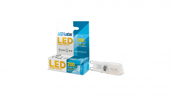 LED source G9 2.5W Warm white 15.5x45 mm
