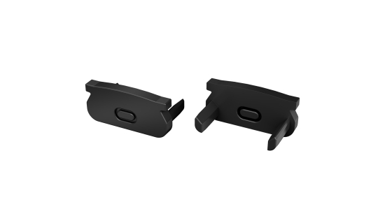 TEKKNI+ End cap  ORRE+ black