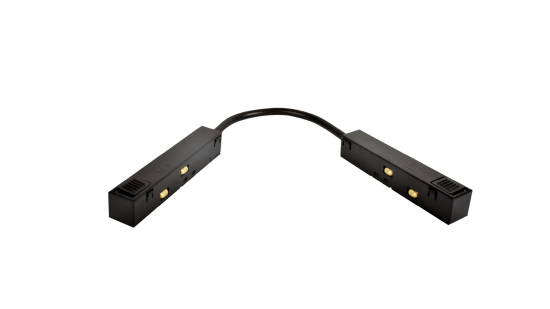 LUMINES GENESIS Magnetic track power feed straight flex black